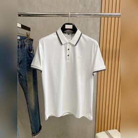 迪奧 2026ss夏季新款字母logo男士翻領Polo衫！經典商務男款，高端男裝