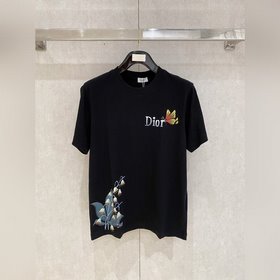 迪奧Dior26春夏新品專櫃首發最新款短袖圓領T恤 高端訂制 設計前衛時尚！品牌
