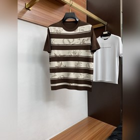 迪奧 2026新款男士高端簡約圓領針織短袖T恤衫，香港洋行渠道貨，純正血統品質，