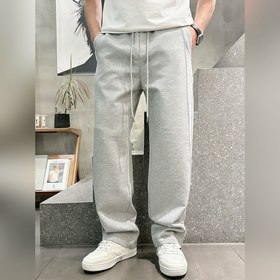迪奧Dior 莫代爾垂感直筒衛褲 男士休閑通勤闊腿運動褲 尺碼：M-3XL碼