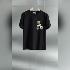 Dior 迪奧  2026ss 最新客供進口長絨棉男士圓領短袖T恤衫#定織定