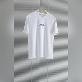 Dior 迪奧  2026ss 最新客供進口長絨棉立體剪裁男士圓領短袖T恤衫