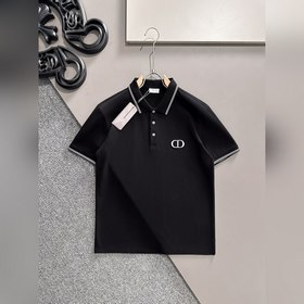 迪奧#DIOR 2026ss夏季新款 logo男士翻領Polo衫！經典商務男款，