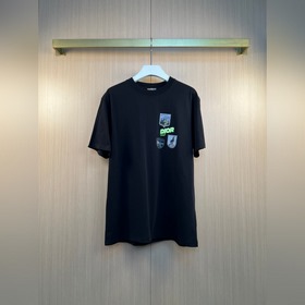 迪奧Dior Mountain 26ss新款多色補丁短袖T恤 尺寸：S M L