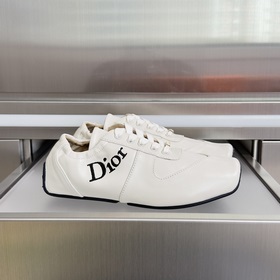 頂級版本：女款 Dior迪奧 最新Cœur 系列 松緊 芭蕾舞 休閑 運動鞋 這