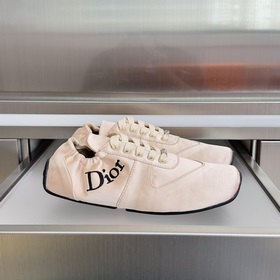 頂級版本：女款 Dior迪奧 最新Cœur 系列 松緊 芭蕾舞 休閑 運動鞋 這