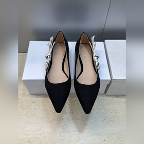 J ADIOR 迪奧 Dior 2026早春新款織帶蝴蝶結高跟女鞋 明星同款CD