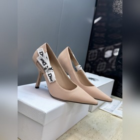 J ADIOR 迪奧 Dior 2026早春新款織帶蝴蝶結高跟女鞋 明星同款CD