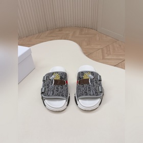 Dior迪奧2026ss夏季新款厚底仙女刺繡拖鞋 1：1原版複刻 市面上最高版本