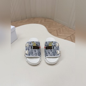 Dior迪奧2026ss夏季新款厚底仙女刺繡拖鞋 1：1原版複刻 市面上最高版本