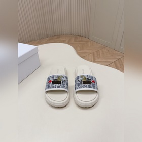 Dior迪奧2026ss夏季新款仙女刺繡拖鞋 1：1原版複刻 市面上最高版本