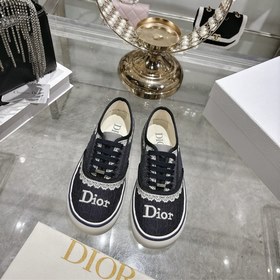 Dior26早春ss 明星款 迪奧厚底刺繡印花樂福鞋 Dior Chrono 新
