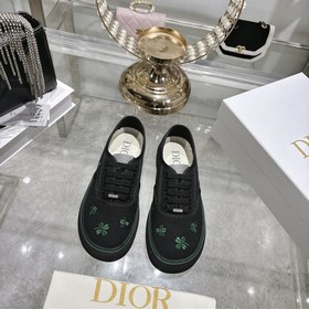 Dior26早春ss 明星款 迪奧厚底刺繡印花樂福鞋 Dior Chrono 新
