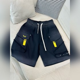 2026ss芬迪夏季新款男士休閑牛仔短褲，高端版本！獨家定制面料 透氣舒适度高，