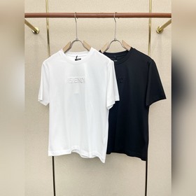 FENDI芬迪 砸鍋賣鐵都要上的新款新款原單男士休閑短袖 高端定制 高端版本 時