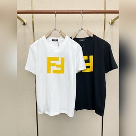 FENDI芬迪 砸鍋賣鐵都要上的新款新款原單男士休閑短袖 高端定制 高端版本