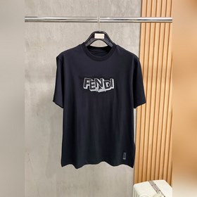 Fendi 芬迪 2026ss 春夏新款首發專櫃最新款短袖圓領T恤 高端訂制 設