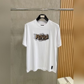Fendi 芬迪 2026ss 春夏新款首發專櫃最新款短袖圓領T恤 高端訂制 設
