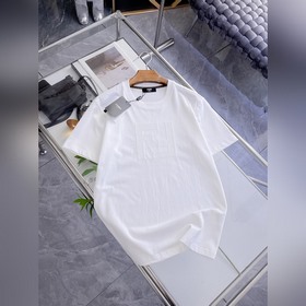 芬迪Fendi26春夏新品專櫃首發最新款短袖圓領T恤 高端訂制 設計前衛時尚！品