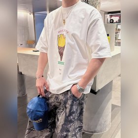 芬迪 2026春夏新款首發專櫃最新款短袖圓領T恤 官網同款 高端訂制 設計前衛時