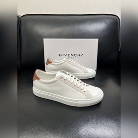 Givenchy 高品質 紀梵希 頂級工藝品 專櫃新品同步，鞋面意大利進口牛皮拼