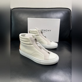 Givenchy 高品質 紀梵希 頂級工藝品 專櫃新品同步，鞋面意大利進口牛皮拼