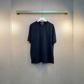 古馳GUCCI 26SS棉質字母繡花圖案圓領短袖T恤 尺寸：S M L XL