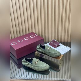 2026早春系列新款 Gucci 老花布 羊京G G壓紋鹿 Jordaan lo