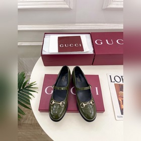 Gucci 古馳 26ss 2026春夏新品 經典馬銜扣粗跟瑪麗珍鞋 主打系列