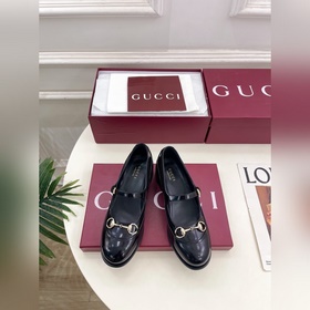 Gucci 古馳 26ss 2026春夏新品 經典馬銜扣粗跟瑪麗珍鞋 主打系列