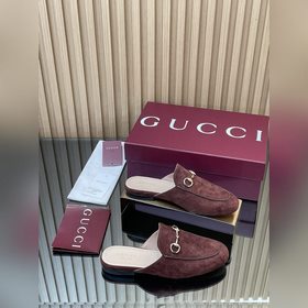 5D立體雙GG壓紋單鞋樂福拖鞋 代購級别！Gucci 樂福鞋 拖鞋 上腳特别的