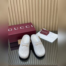 2026古奇早春新款 春秋福利 進口迷你G G壓紋新品GuCci穆勒鞋 莫卡辛包