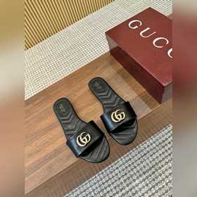 Gucci古*馳2026春夏最新爆款拖涼鞋系列...... [圓頭] 最新雙G扣