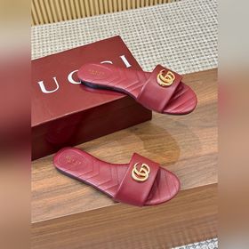 Gucci古*馳2026春夏最新爆款拖涼鞋系列...... [圓頭] 最新雙G扣