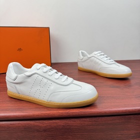 HERMES，愛馬仕 Join系列男士撞色拼接運動鞋 ！ 高端德訓鞋 奢品級皮料