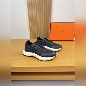 [ HERMES]愛馬仕 -高端品質 原單·休閑運動鞋 -鞋面： 納帕小牛皮、品