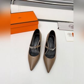 2026早春新款高跟鞋，，Hermès ，版型做工材料升級。 Hermes 市場