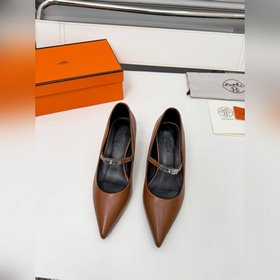 2026早春新款高跟鞋，，Hermès ，版型做工材料升級。 Hermes 市場