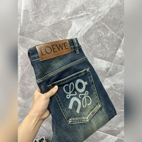 LOEWE羅意威 2026新品男士牛仔褲 面料彈性好。獨家發售 官網同步 時尚優