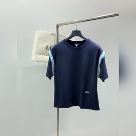Loewe 羅意威，2026春夏最新款，專櫃同步有售，原單狠貨，時尚休閑圓領短