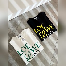 LOEWE 羅*威 2026春夏新款男女同款 短袖T恤，意大利原廠訂單渠道，極具