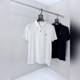 羅意威。2026春夏新款男士标識短袖polo衫，延續經典商務休閑翻領POLO恤.