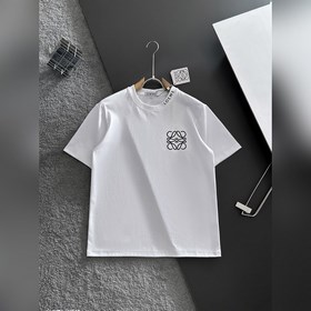 羅意威 LOEWE VIP高級定制！ 2026春夏季新款短袖。這款T恤是夏季男裝