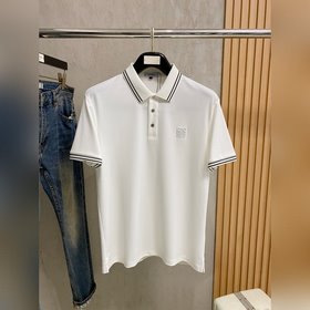 羅意威 2026ss夏季新款字母logo男士翻領Polo衫！經典商務男款，高端男