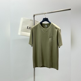 Loewe 羅意威，2026春夏最新款，專櫃同步有售，原單狠貨，時尚休閑圓領短袖