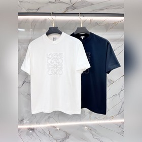 Loewe 羅意威 胖哥福音最大XL可穿200斤 頂級圓領休閑短袖 頂級版本 高