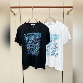 LOEWE羅意威 獨家專供新款原單男士休閑短袖 高端定制 高端版本 時尚百搭爆款