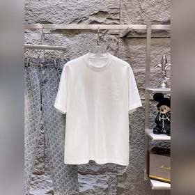 羅意威 頂級貨品高克重 2026夏季新品首發專櫃最新款短袖圓領T恤 高端訂制