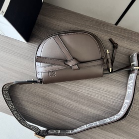 Loewe Gate Dual 新色(巧克力色) miniGateDual手袋