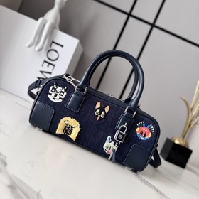Loewe  新款 丹甯布 Amazona 23 Cropped 手袋 *保齡